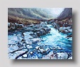 river Coe,glen coe    oli on canvas       100 x 79cm